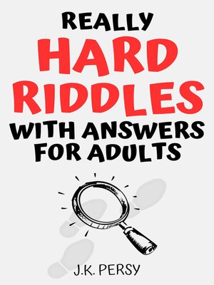 cover image of Really Hard Riddles with Answers for Adults